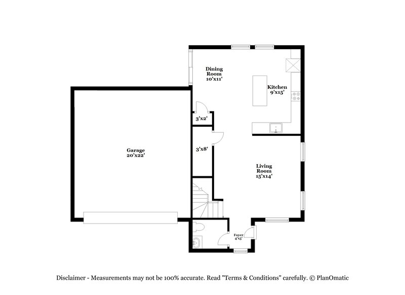 2,520/Mo, 1146 E Hampton Ln Gilbert, AZ 85295 Floor Plan View