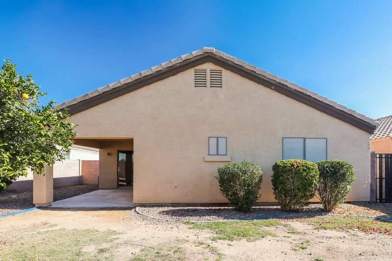 1,895/Mo, 3172 S 162nd Ln Goodyear, AZ 85338 Rear View