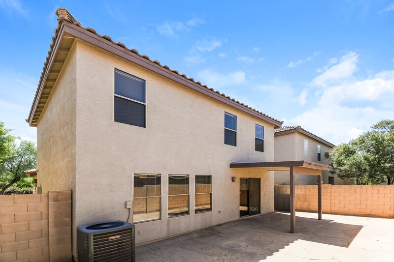 2,290/Mo, 650 E Woodsman Pl Chandler, AZ 85286 Rear View