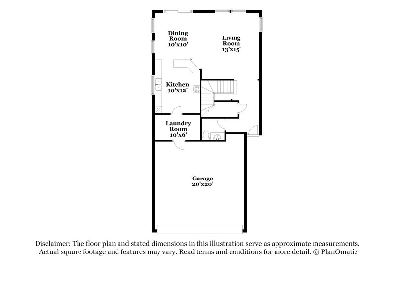 1,915/Mo, 40320 W Peggy Ct Maricopa, AZ 85138 Floor Plan View