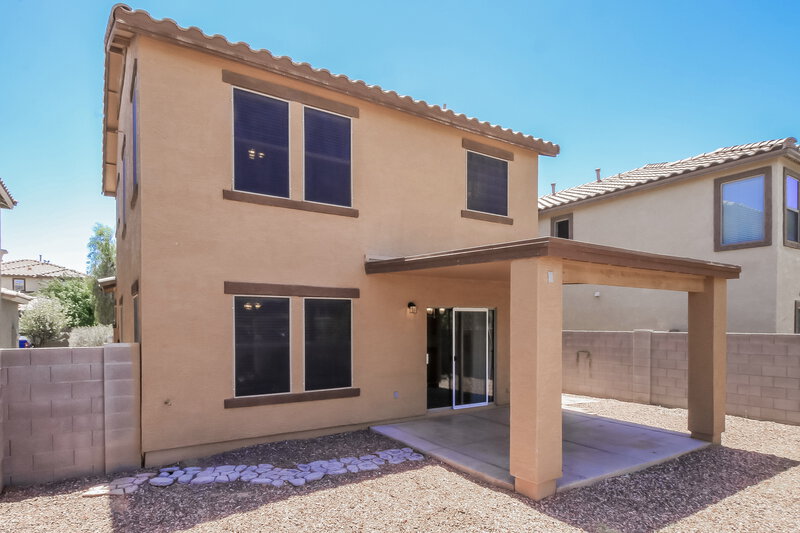 1,915/Mo, 40320 W Peggy Ct Maricopa, AZ 85138 Rear View