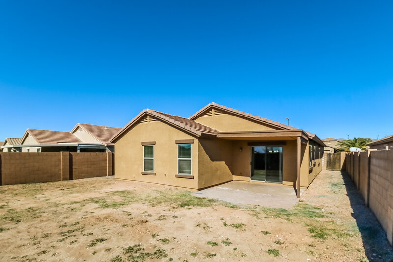 1,700/Mo, 23837 W Papago St Buckeye, AZ 85326 Rear View
