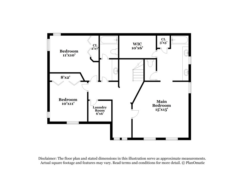 2,685/Mo, 2523 E Bart St Gilbert, AZ 85295 Floor Plan View 2