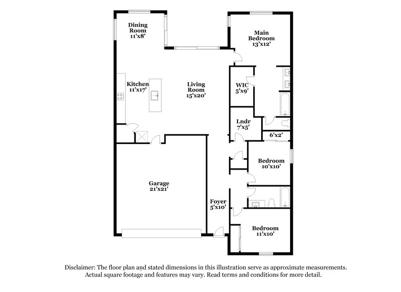 2,525/Mo, 9909 E Kinetic Dr Mesa, AZ 85212 Floor Plan View