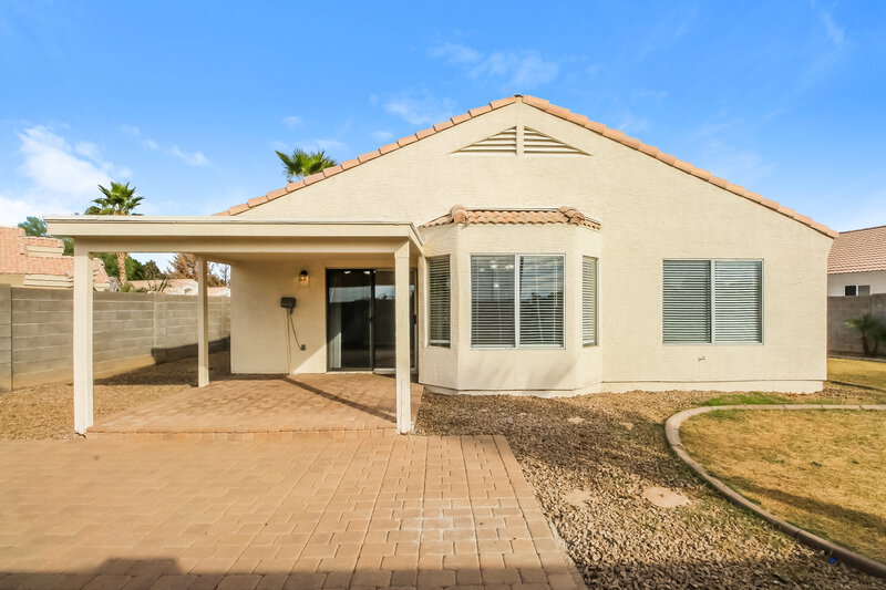 2,445/Mo, 3217 E Cicero Cir Mesa, AZ 85213 Rear View