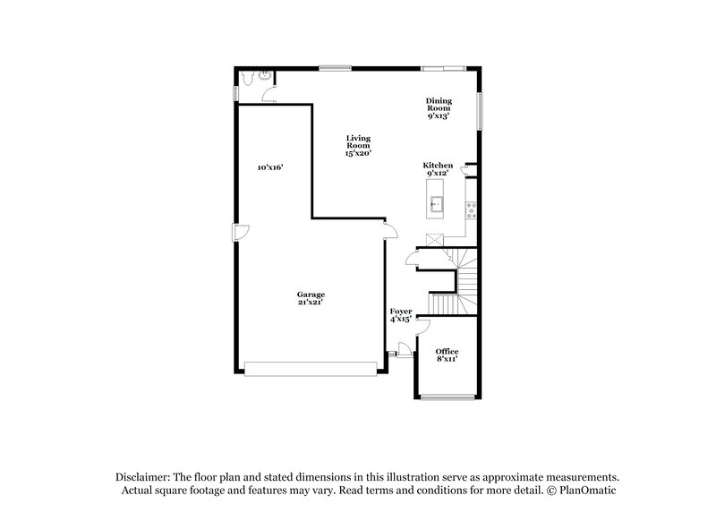 2,320/Mo, 7901 E Boise St Mesa, AZ 85207 Floor Plan View