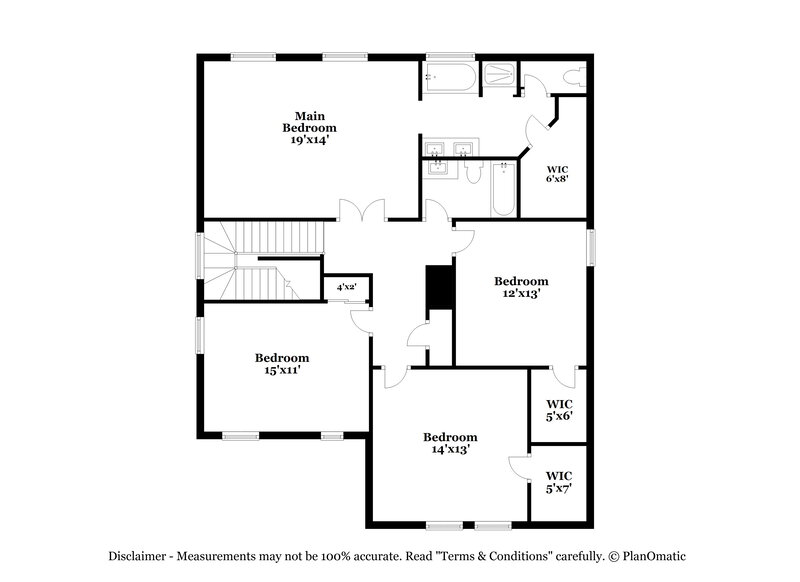 2,460/Mo, 7035 W St Charles Ave Laveen, AZ 85339 Floor Plan View 2