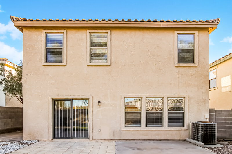 2,430/Mo, 11552 E Flower Cir Mesa, AZ 85208 Rear View