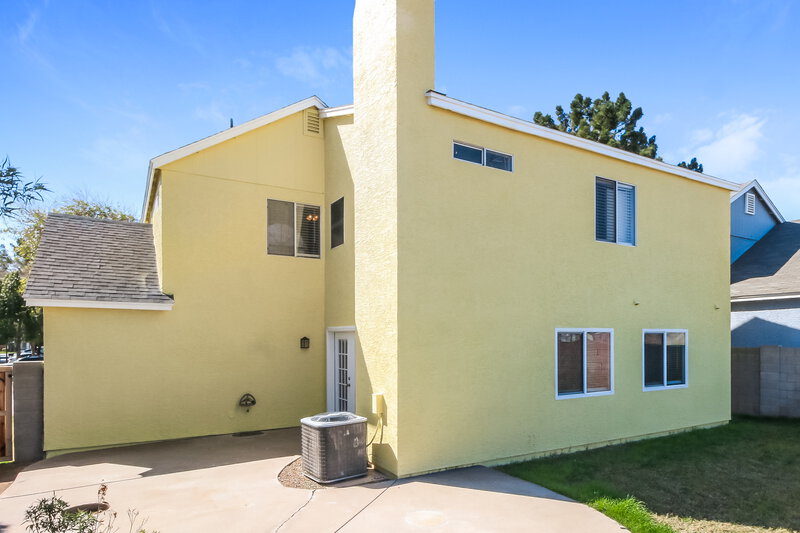 2,295/Mo, 441 S Maple Unit 134 Mesa, AZ 85206 Rear View