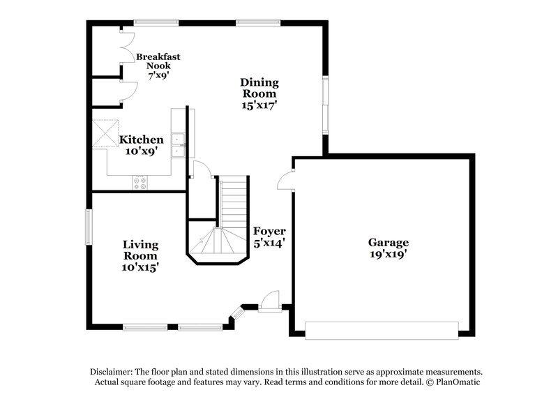 2,500/Mo, 441 S Maple Unit 48 Mesa, AZ 85206 Floor Plan View
