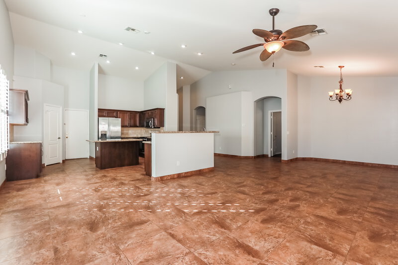 2,075/Mo, 20960 E Via Del Rancho Queen Creek, AZ 85142 Living Room View 3