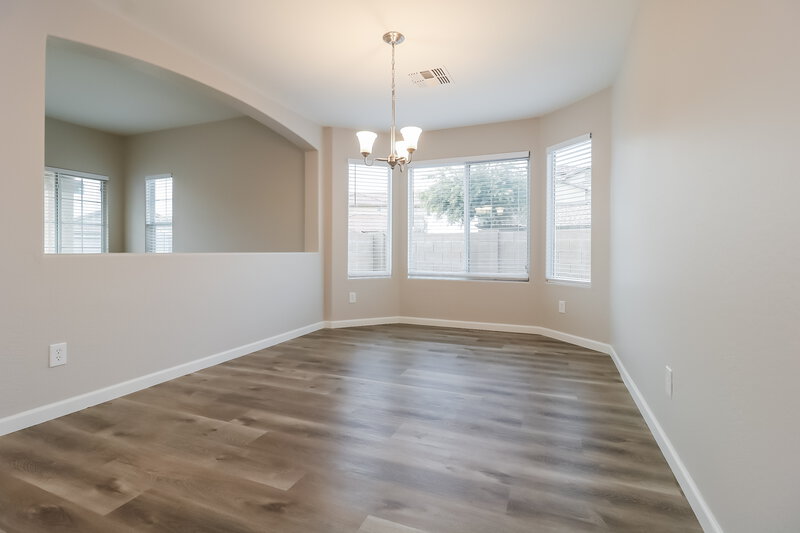 2,170/Mo, 24254 W Desert Bloom St Buckeye, AZ 85326 Dining Room View