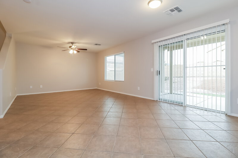 2,170/Mo, 24254 W Desert Bloom St Buckeye, AZ 85326 Family Room View