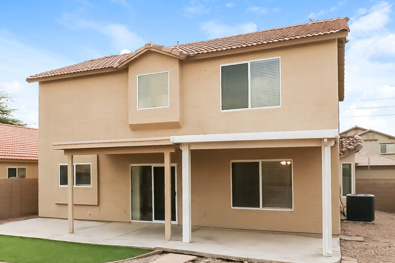 2,170/Mo, 24254 W Desert Bloom St Buckeye, AZ 85326 Rear View