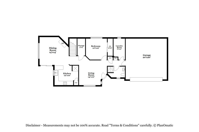 2,400/Mo, 1750 W Union Hills Dr 35 Phoenix, AZ 85027 Floorplan View