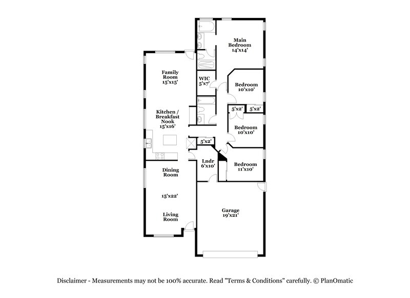 2,395/Mo, 2443 W Blue Sky Dr Phoenix, AZ 85085 Floor Plan View