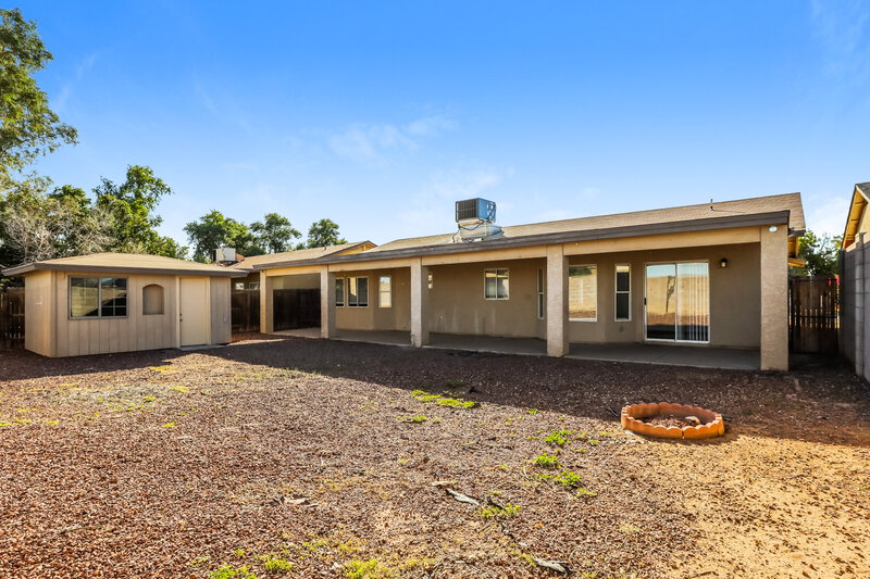 1,890/Mo, 1611 S 63rd Dr Phoenix, AZ 85043 Rear View