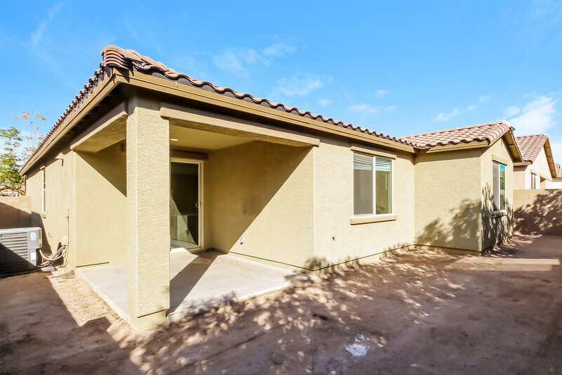 2,105/Mo, 7847 E Boise St Mesa, AZ 85207 Rear View 2