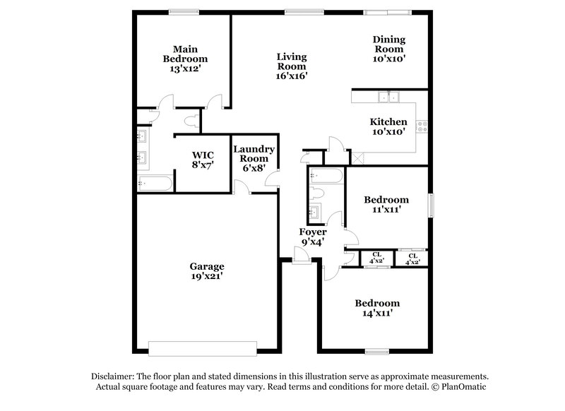 1,925/Mo, 1985 E Paso Fino Dr San Tan Valley, AZ 85140 Floor Plan View