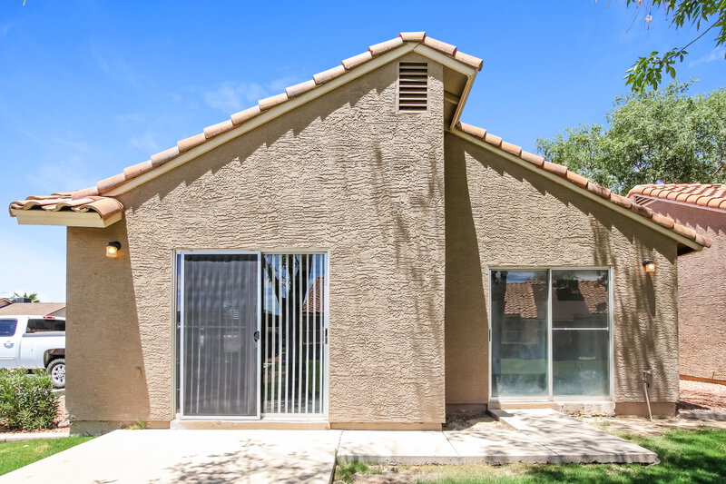 1,500/Mo, 7040 W Olive Ave Unit 20 Peoria, AZ 85345 Rear View