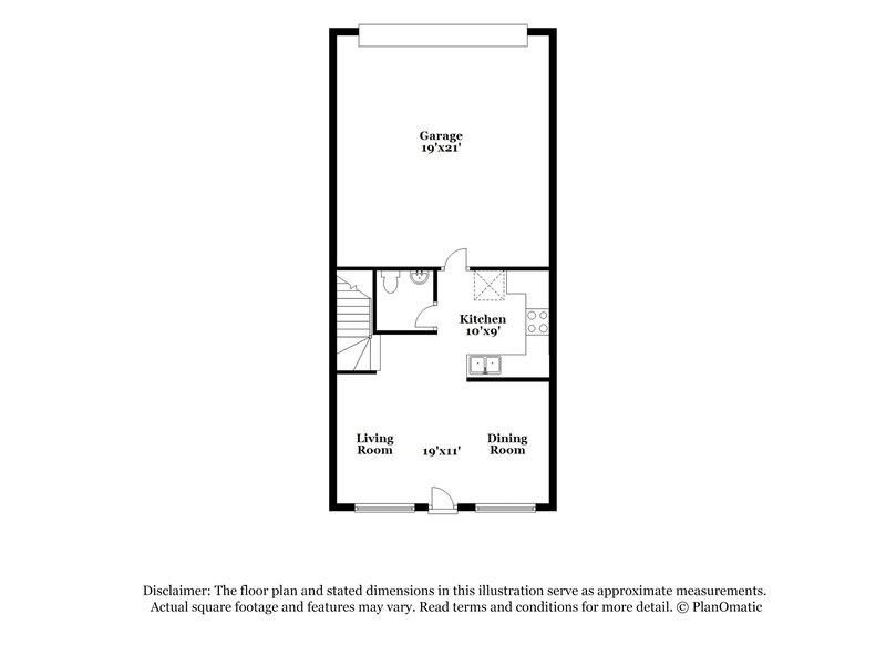 1,825/Mo, 3150 E Beardsley Rd Unit 1056 Phoenix, AZ 85050 Floor Plan View
