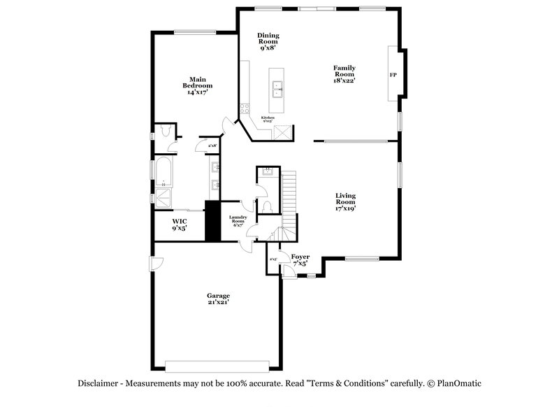 2,680/Mo, 6427 W Silver Sage Ln Phoenix, AZ 85083 Floor Plan View 2