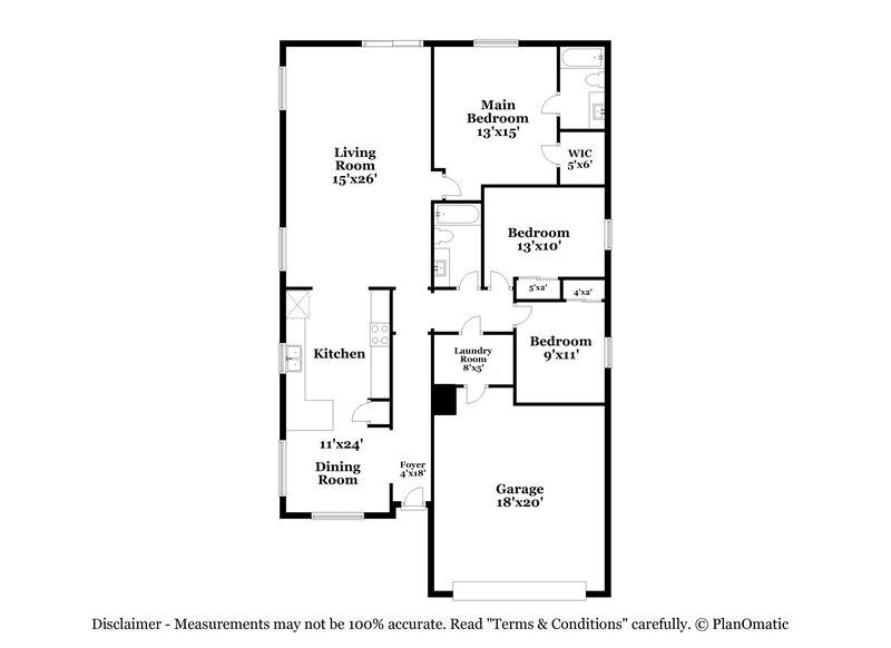 1,960/Mo, 25213 W Cranston Ln Buckeye, AZ 85326 Floor Plan View