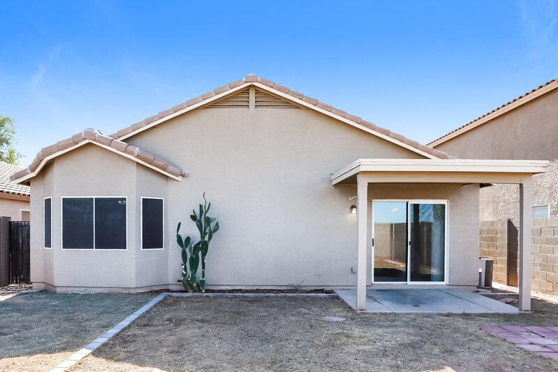 1,595/Mo, 2584 E San Manuel RD San Tan Valley, AZ 85143 Rear View
