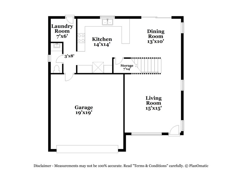 2,560/Mo, 6612 W West Wind Dr Glendale, AZ 85310 Floor Plan View