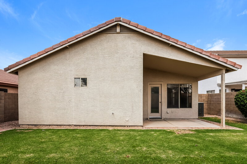 2,430/Mo, 2267 E Arabian Dr Gilbert, AZ 85296 Rear View