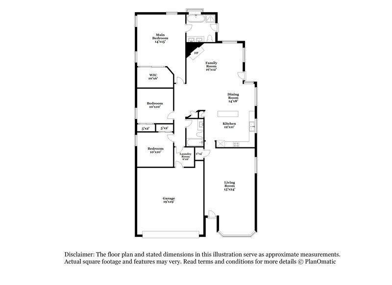 2,495/Mo, 477 E Devon Dr Gilbert, AZ 85296 Floor Plan View