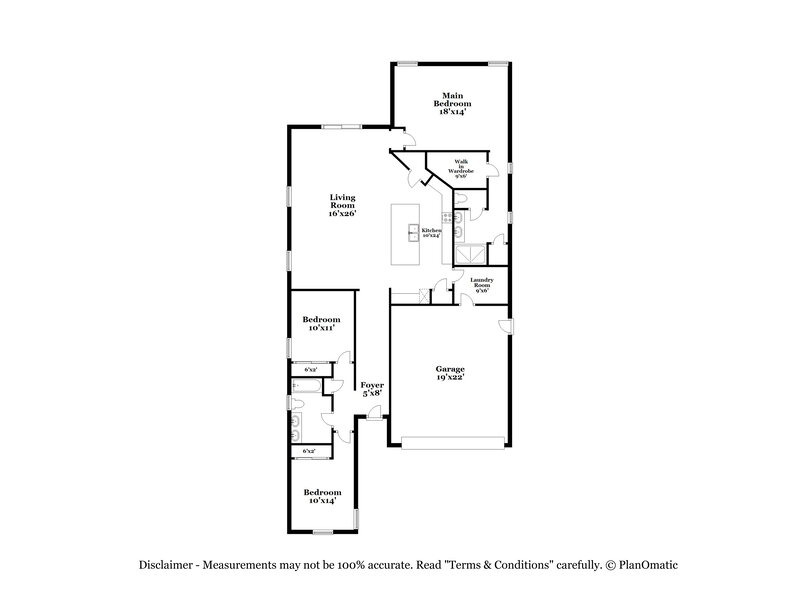 2,385/Mo, 10826 E Calypso Ave Mesa, AZ 85208 Floor Plan View