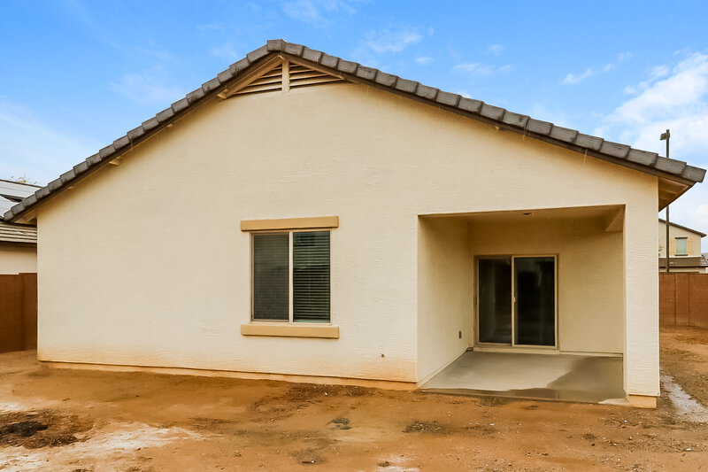 1,890/Mo, 25446 W Carson Dr Buckeye, AZ 85326 Rear View