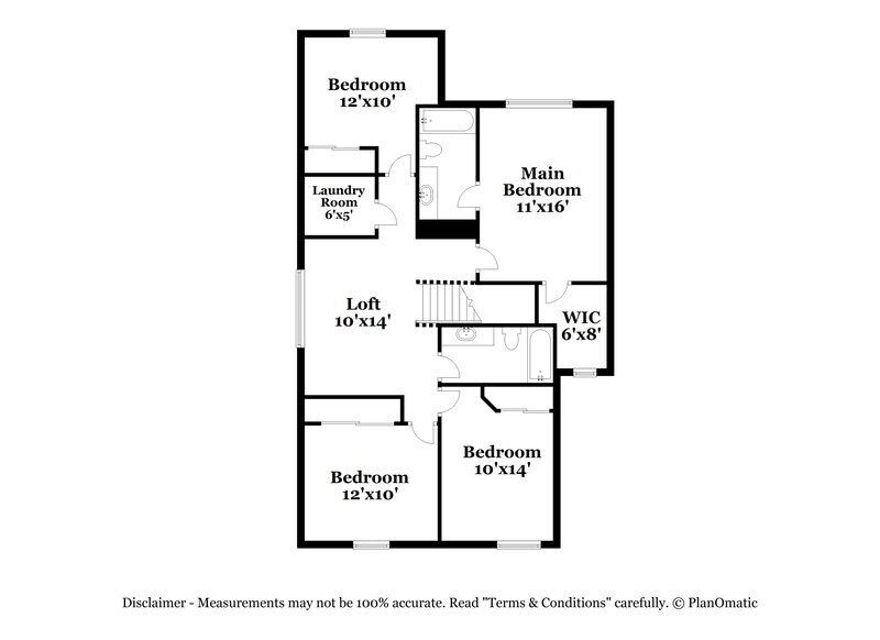 2,330/Mo, 2315 E Sunland Ave Phoenix, AZ 85040 Floor Plan View 2