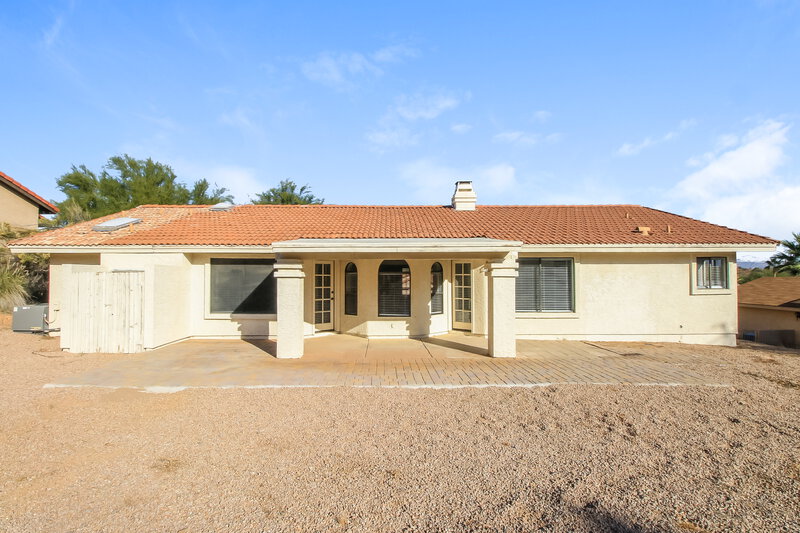 2,705/Mo, 17043 E El Pueblo Blvd Fountain Hills, AZ 85268 Rear View