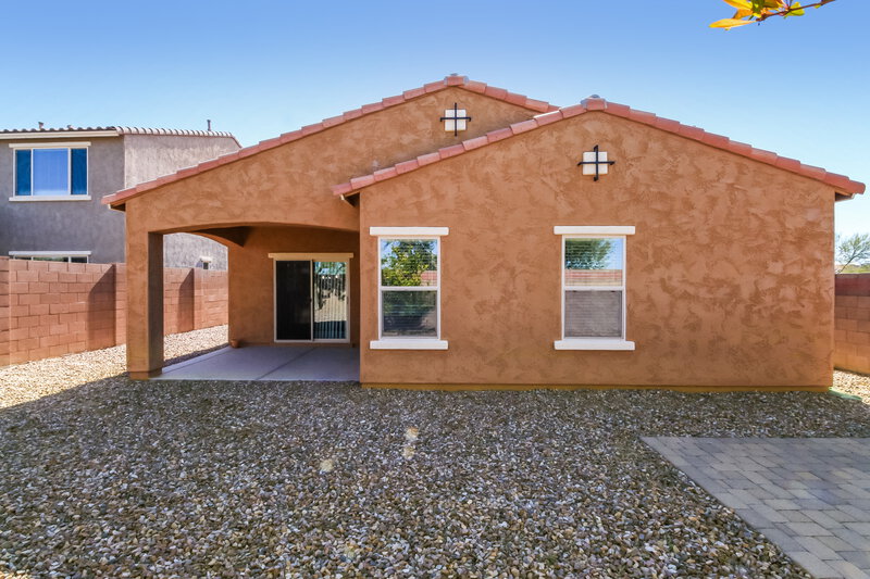 2,285/Mo, 2694 E Hickory St Gilbert, AZ 85298 Rear View