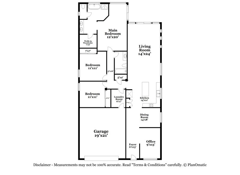 2,585/Mo, 21937 S 214th ST Queen Creek, AZ 85142 Floor Plan View