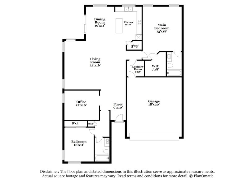 1,920/Mo, 2229 E 35th Ave Apache Junction, AZ 85119 Floor Plan View