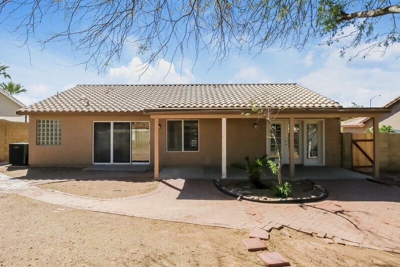 2,285/Mo, 6246 E Portia St Mesa, AZ 85215 Rear View