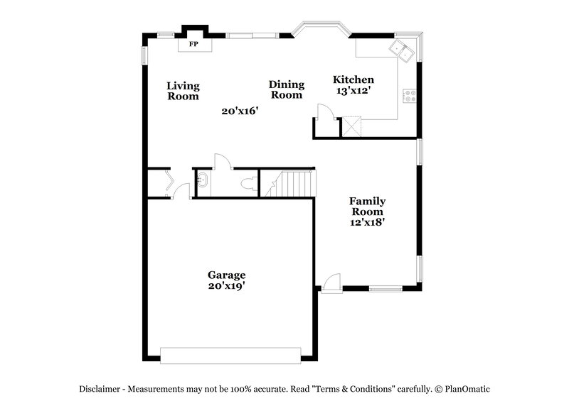 2,325/Mo, 441 S Maple 159 Mesa, AZ 85206 Floor Plan View