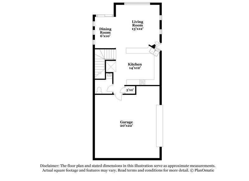 2,580/Mo, 21808 N 40th Pl Phoenix, AZ 85050 Floor Plan View