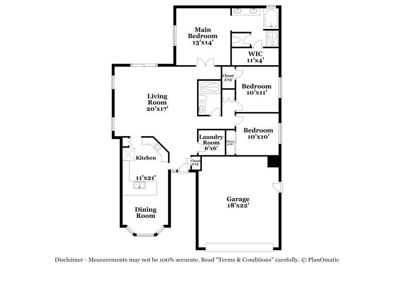 2,680/Mo, 17811 N 41St Pl Phoenix, AZ 85032 Floorplan View