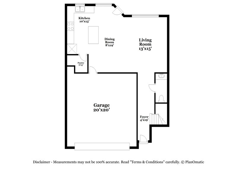 2,530/Mo, 4855 S 4th Ave Phoenix, AZ 85041 Floor Plan View