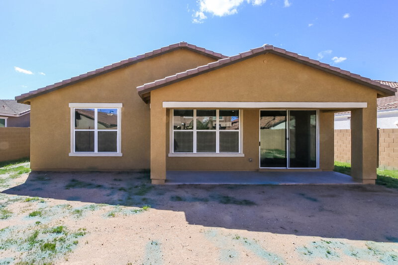 2,990/Mo, 22258 E Cherrywood CT Queen Creek, AZ 85142 Rear View