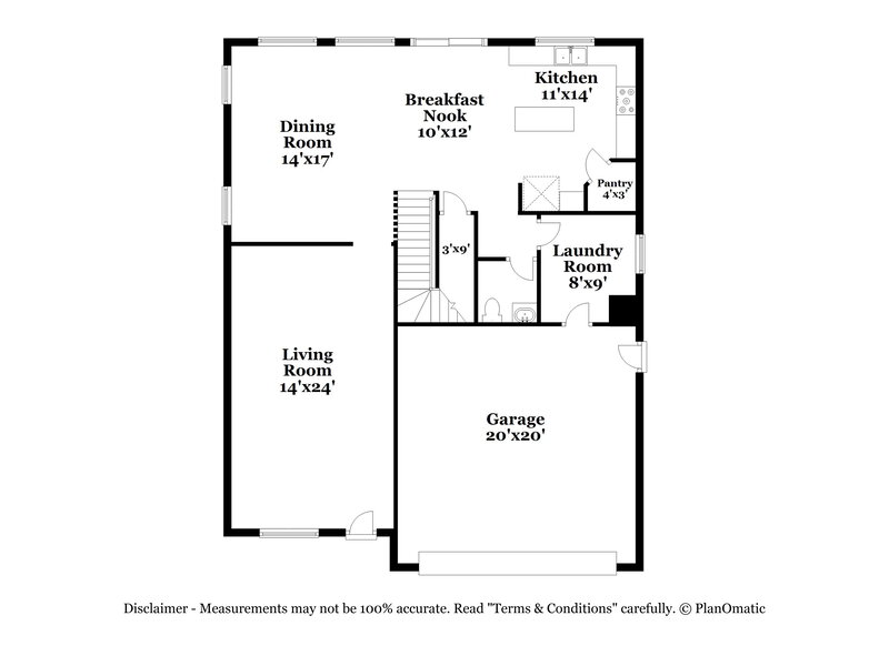 2,695/Mo, 3338 W Chambers St Phoenix, AZ 85041 Floor Plan View