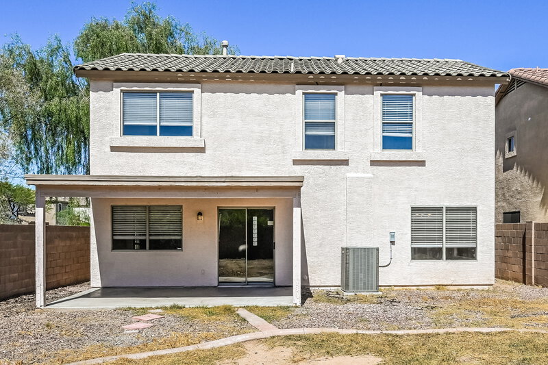 2,505/Mo, 2531 W White Feather Ln Phoenix, AZ 85085 Rear View