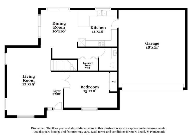 2,385/Mo, 1338 N Brittany Ln Gilbert, AZ 85233 Floorplan View