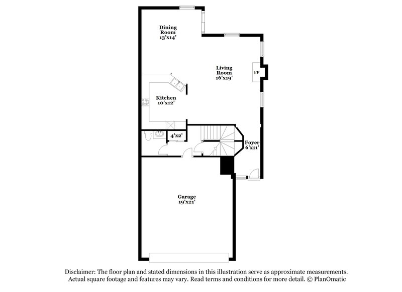 2,375/Mo, 3440 E Southern Ave Unit 1014 Mesa, AZ 85204 Floorplan View