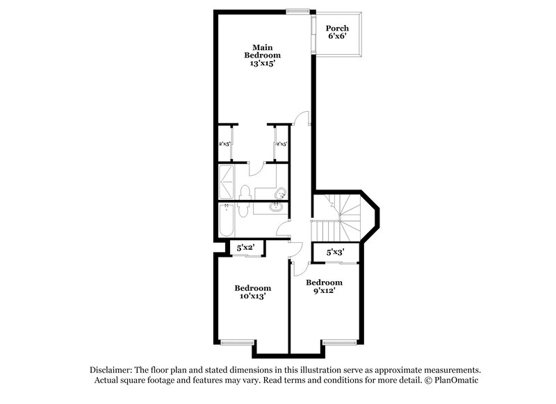 2,375/Mo, 3440 E Southern Ave Unit 1014 Mesa, AZ 85204 Floorplan View 2