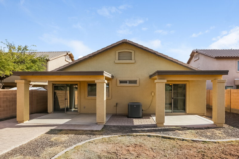 1,875/Mo, 7302 S 253rd Ave Buckeye, AZ 85326 Rear View